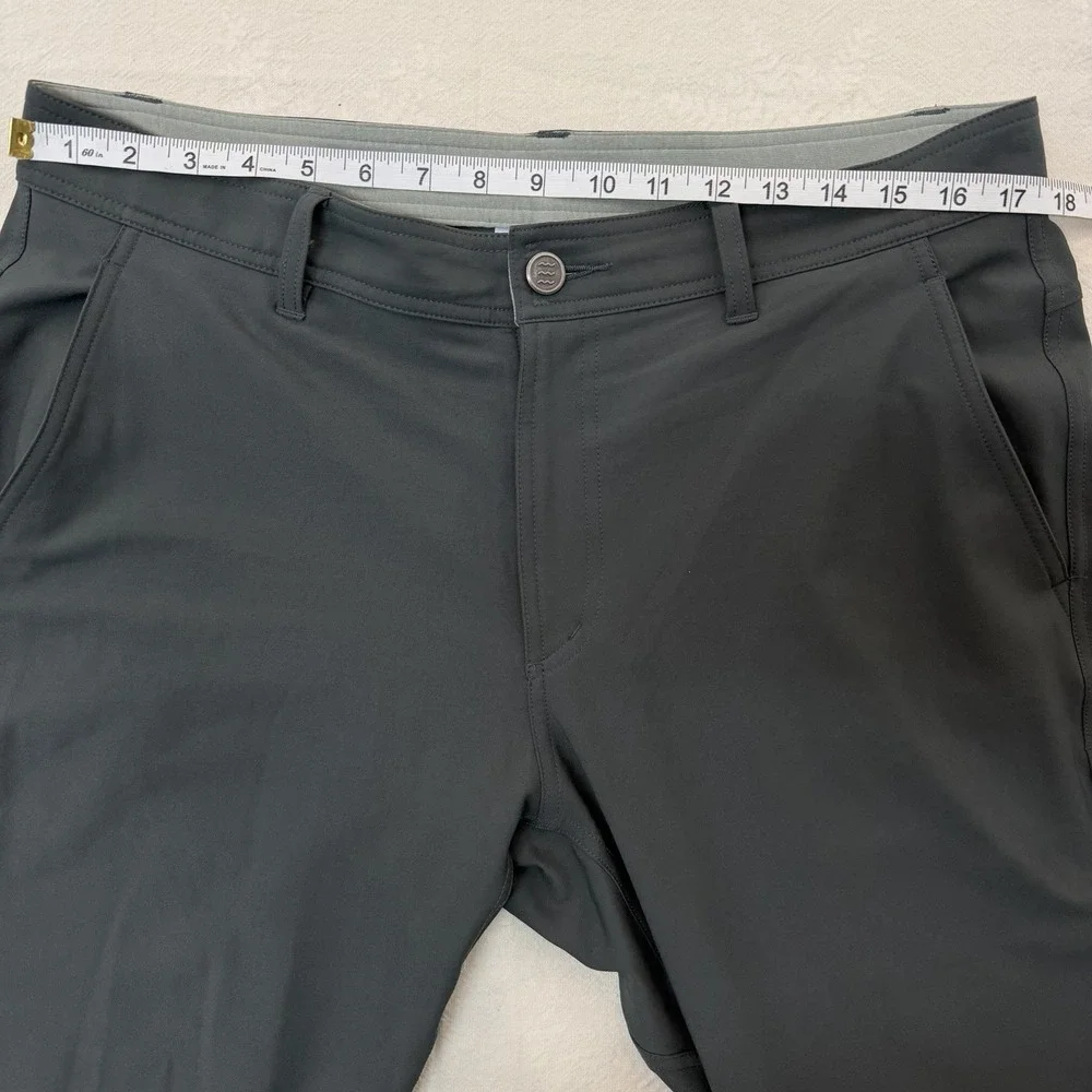 Free Fly Nomad Pants Mens 34x32 Gray Stretch Performance Travel Golf Casual